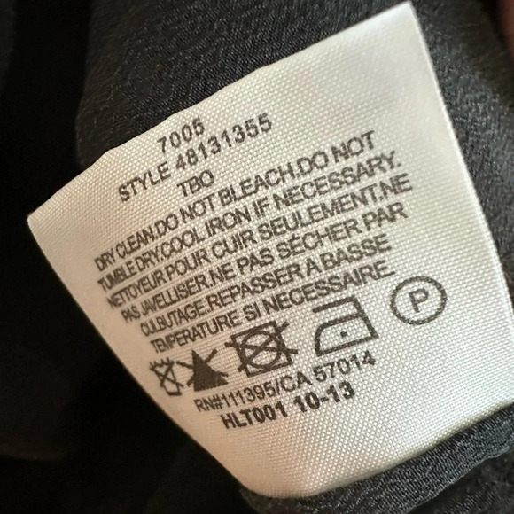 TORY BURCH Size 2 BLACK Everett Lace Pencil Skirt Silk Lining Mini Scalloped Hem - Picture 8 of 13